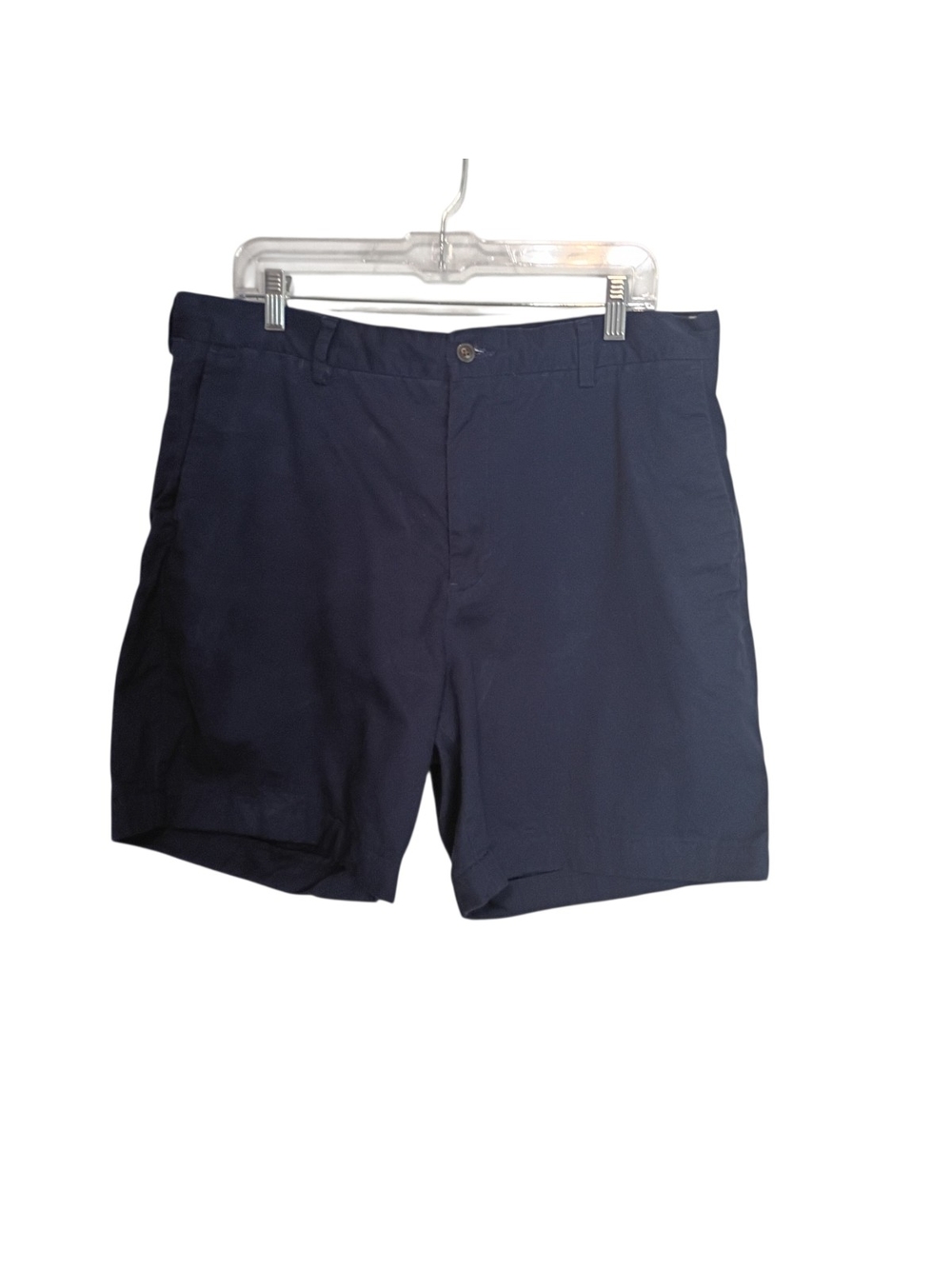Polo Ralph Lauren - Men's Classic Navy Cotton Blend Shorts - Sz 36